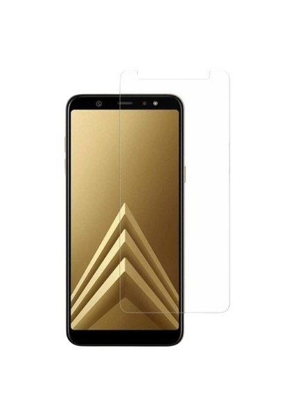 Alp Accessory Samsung Galaxy A7 2018 Uyumlu Ekran Koruyucu 9h Temperli Cam Sert