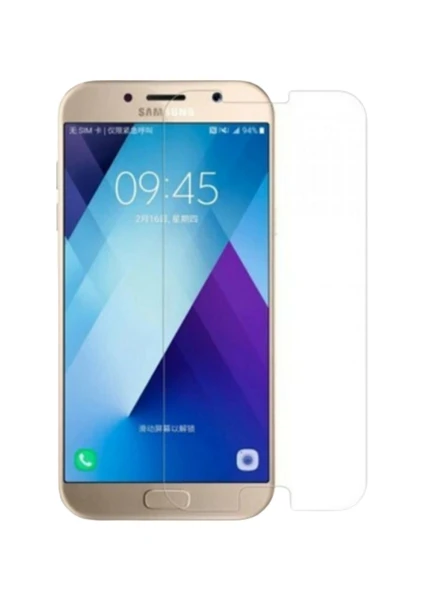 Alp Accessory Samsung Galaxy A7 2017 Uyumlu Ekran Koruyucu 9h Temperli Cam Sert