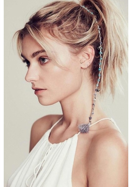 Citrine Saç Zinciri