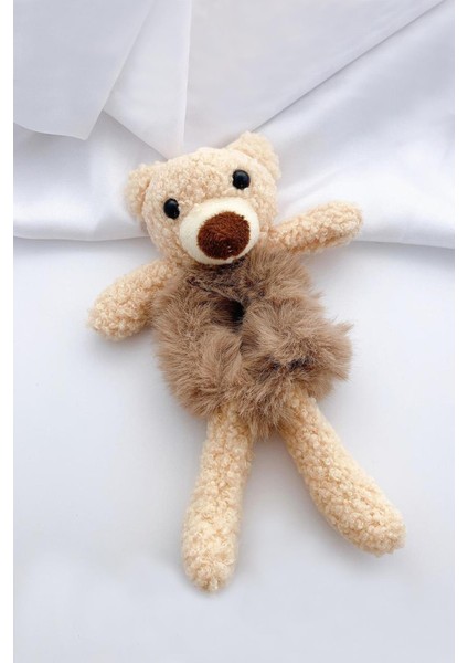 Teddy Bear Peluş Ayıcıklı Kürklü Simit Toka
