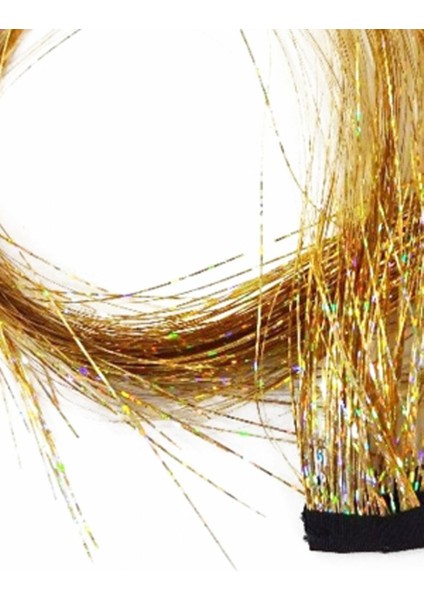 Çıt Çıtlı Altın Hair Tinsel modelleri