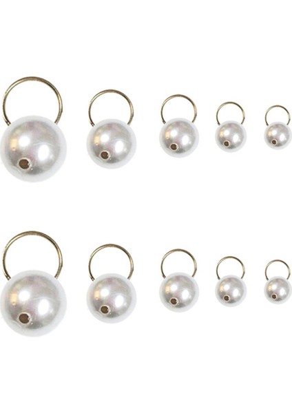 Pearls 10'lu Saç Küpesi