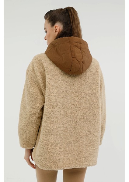 CT2008 Hannah Teddy Kadın Mont - Camel modelleri