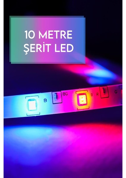 Dp-91 Kumandalı Şerit LED 10 Metre modelleri