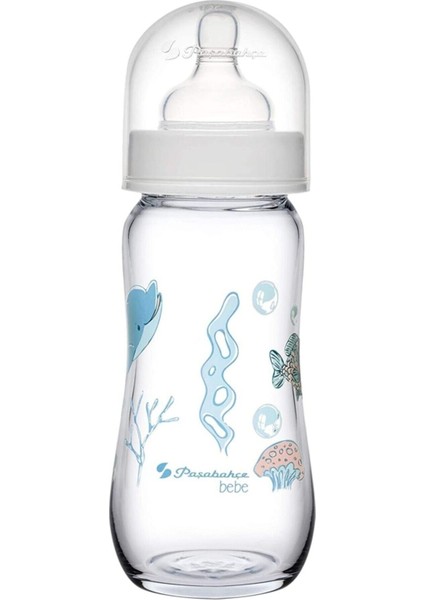 Isıya Dayanıklı Cam Biberon 240 ml