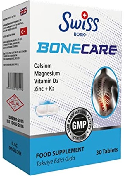 Bonecare 30 Tablet (Kas Iskelet Kompleks)