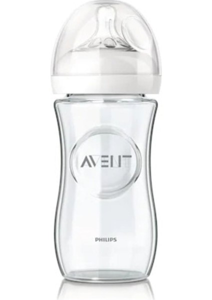 Philips Avent Natural Cam Biberon 240ML 1m+