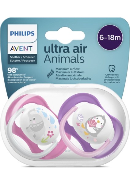 Avent Ultra Air Emzik 6-18 Ay SCF080/08