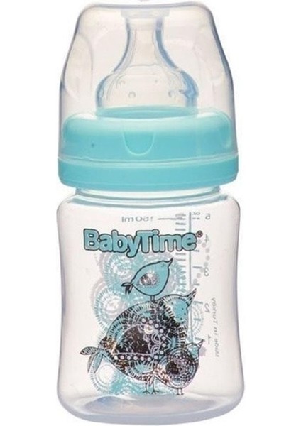 Babytime  BT076 Geniş Ağız Pp Biberon 150 ml - Yeşil