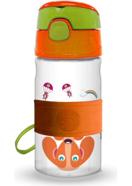 Unisex Çocuk Pipetli Suluk 400 ml