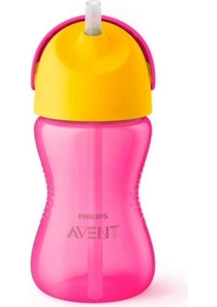 Philips Pipetli Bardak 12M 300 ml Pembe
