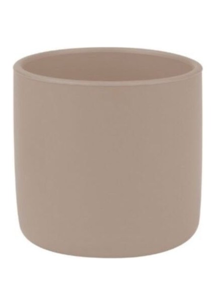 Silikon Mini Bardak Bubble Beige