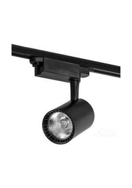 3 Adet 30W Ray Spot Vitrin Mağaza Armatürü 1 Metre Raylı Siyah Kasa Günışığı 3000K Ray Spot fiyatları