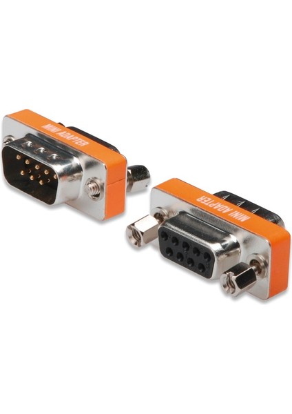 Null Modem Adaptörü, Dsub, 9-Pin, Erkek - Dsub, 9-Pin, Dişi