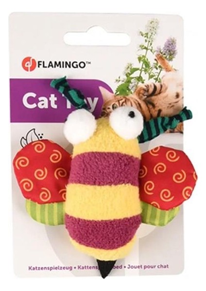 Yowly Arı Şeklinde Kedi Oyuncağı 9 cm