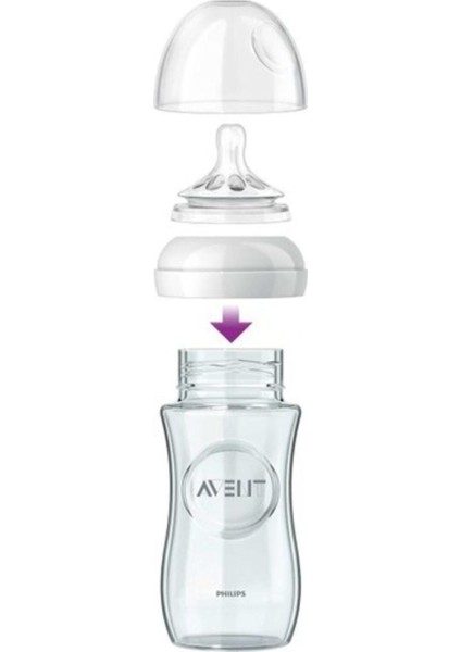 SCF673/17 Natural Cam Biberon 240 ml