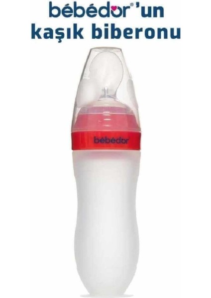 Silikon Kaşıklı Biberon 120 ml 7509