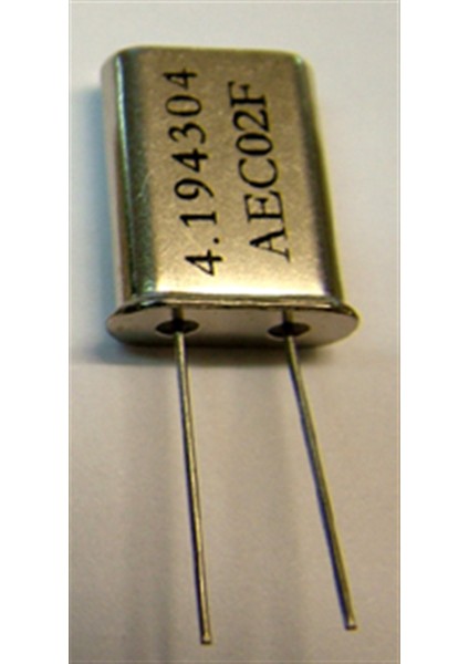 Krıstal, 4,194304 Mhz Hc-18/u