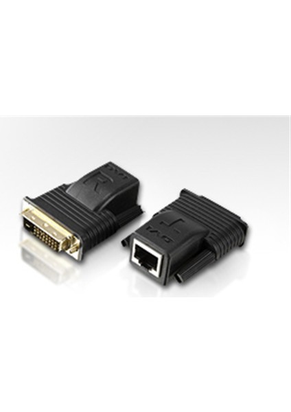 Mini Cat 5 DVI Sinyal Uzatma Cihazı (Mini Cat 5 DVI Extender), 20 Metre