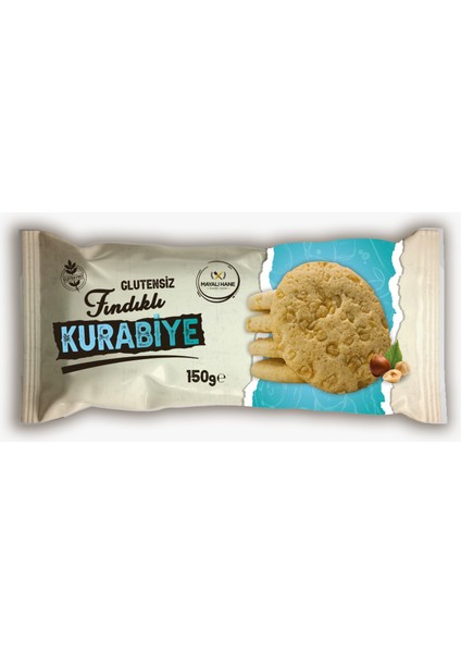 Glutensiz Fındıklı Kurabiye 150 gr (3'lü Paket)