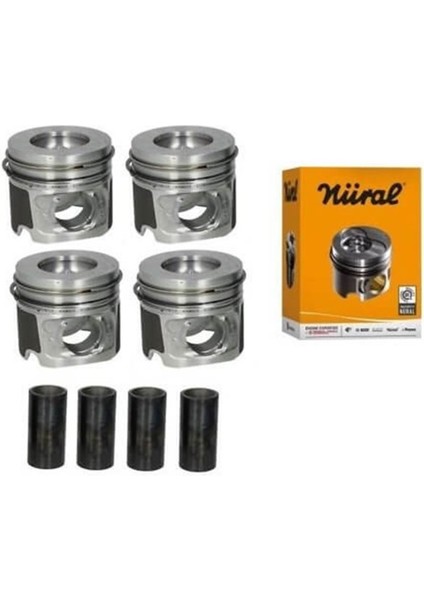 Bmw 1 Serisi F20 Kasa 120D (N47 Motor) Piston - Segman Takımı Nural Marka 11257803033
