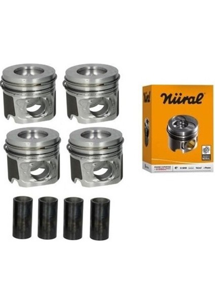 Bmw 1 Serisi E87 Kasa 116D (N47 Motor) Piston - Segman Takımı Nural Marka 11257803033