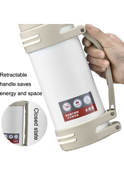 JH-6096 Yalıtım Potu Kapasite 2000 ml Mavi (Yurt Dışından)