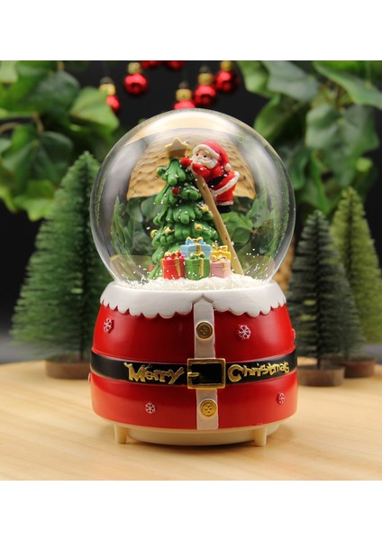 Yılbaşı Noel Kar Küresi Christmas Işıklı, Müzikli ve Kar Motorlu Mega Boy Kar Küresi Merdivenli Premium fiyatları