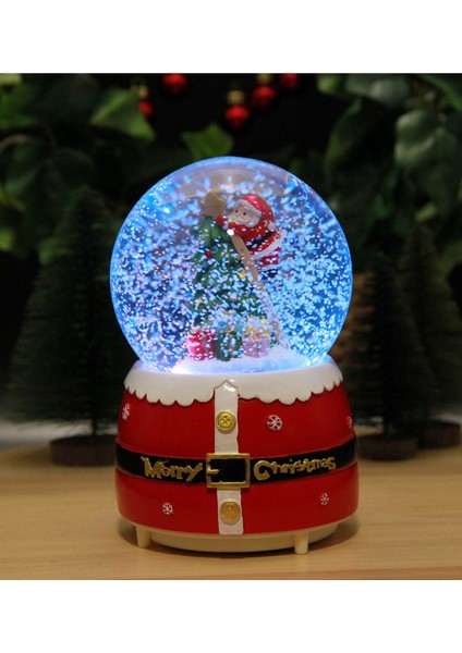 Yılbaşı Noel Kar Küresi Christmas Işıklı, Müzikli ve Kar Motorlu Mega Boy Kar Küresi Merdivenli Premium modelleri