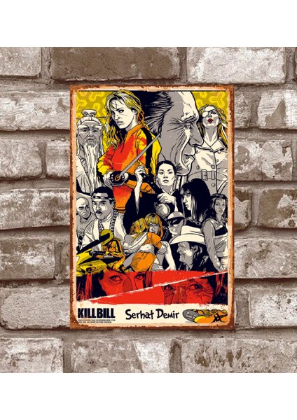 RETRO372-KIŞIYE Özel Kill-Bill-Retro-Vintage-Metal-Poster
