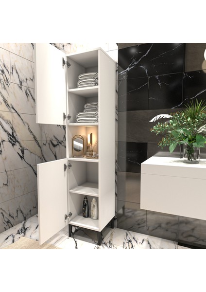 Yıldız Elegance Banyo Boy Dolabı Luxe