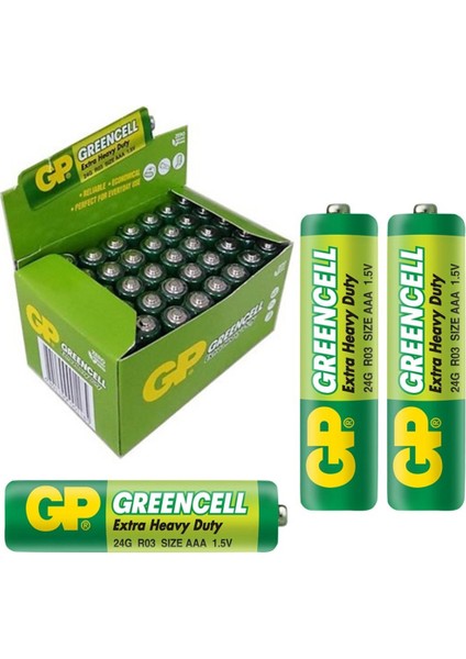 24G-2S2 GREENCELL AAA İNCE KALEM PİL (40LI PAKET)