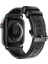Polham Hermes Loop Deri Apple Watch 42-44-45MM Kordon Kayış, Ultra Hafif, Çelik Tokalı Kayış 5