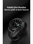 Polham Hermes Loop Samsung Galaxy Watch 22MM ve Huawei Gt2-Gt3-Magic 2 46MM Için Deri Kayış Kordon 4