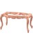 Kavisli Oymalı Puf 80 cm 1
