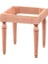 Kasalı Tornalı Puf 40 cm 1