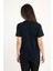 Kadın Lacivert T-Shirt. Regular Fit (Normal) Kalıp, Basic Model 4