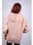 Unisex Oversize Hoodie Roshi Yamcha Dragon Ball Puantiyeli Taş Rengi 4