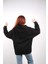 Unisex Oversize Hoodie Roshi Yamcha Dragon Ball Puantiyeli Siyah 4