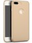 iPhone 7 / 8 Plus Kılıf Golden Frame Arka Kapak Gold 1
