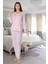 Model 2422 Model Effortt Pembe Lohusa Pijama Takımı 2422 1