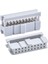 Idc-Soket 2.54 Mm, No S/r, Gri, Sel. Gold, 20-Pin 1