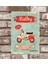 Kişiye Özel Motora-Binmek-Eglencelidir-Retro-Vintage-Metal-Poster 1