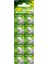 A76 LR44 1.5V Alkalin Ag-13 Pil A76F-2C10 10LU Paket 1