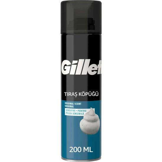 Gillette Hassas 200 ml Tıraş Köpüğü