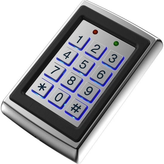 Zeda K-2 Rfid Elektronik Şifreli Kartlı Kapı Açma Kilidi - Metal Kasa