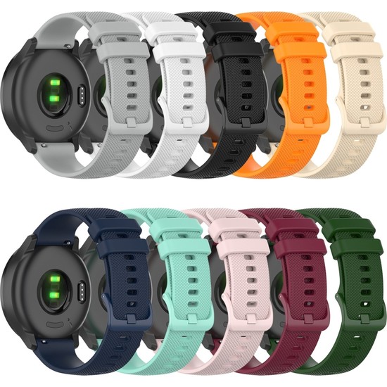 Basias Huawei Watch Gt 3 Se Damalı Silikon Kordon Kayış