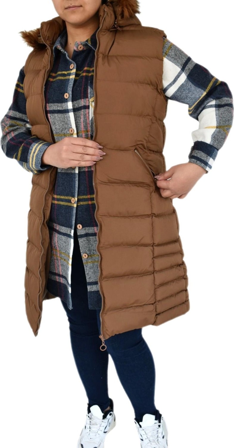 Dynamo Kadın Şişme Yelek Uzun 5003 BGL-ST01646