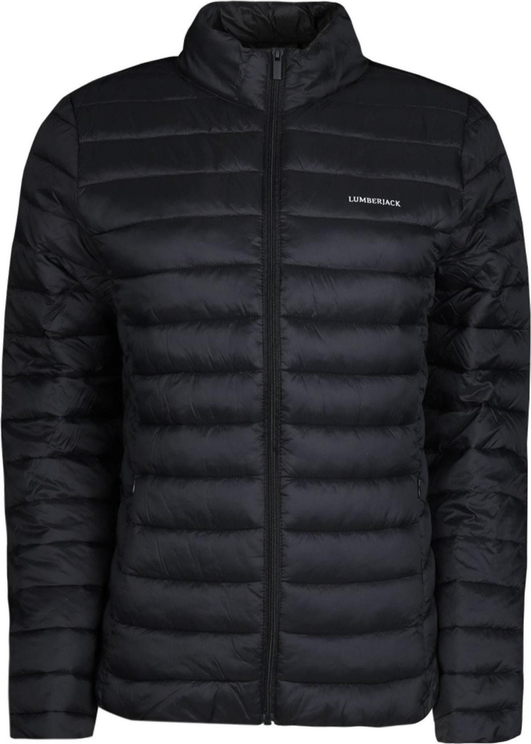 Lumberjack Kadın Mont Siyah 1W Basic Padded SN28 Uzun Kol Kapüşonlu Şişme Günlük Stil