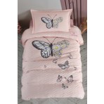 Clasy Ranforce %100 Pamuk Tek Kişilik Dört Mevsim Daisy Love v2
